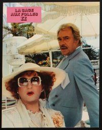 9p089 LA CAGE AUX FOLLES II 18 French LCs '81 Birds of a Feather 2, Michel Serrault, Ugo Tognazzi!