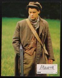9p110 MAURICE 12 French LCs '87 gay romance directed by James Ivory, produced by Ismail Merchant!