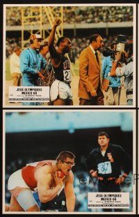 9p172 OLYMPICS IN MEXICO 8 style B French LCs '69 Alberto Isaac's Olimpiada en Mexico, Cosel!