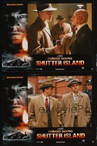 9p215 SHUTTER ISLAND 4 French LCs '10 Martin Scorsese, cool images of Leonardo DiCaprio!