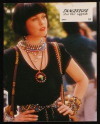 9p180 SOMETHING WILD 8 French LCs '87 great images of Melanie Griffith & Jeff Daniels!