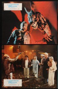 9p115 TWILIGHT ZONE 12 French LCs '83 Steven Spielberg, Dan Akroyd, Albert Brooks, John Lithgow!