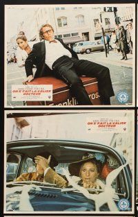 9p191 WHAT'S UP DOC 7 French LCs '73 Barbra Streisand, Ryan O'Neal, directed by Peter Bogdanovich!