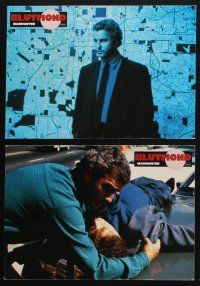 9p320 MANHUNTER 9 German LCs '87 William Petersen searches for Tom Noonan, Red Dragon!