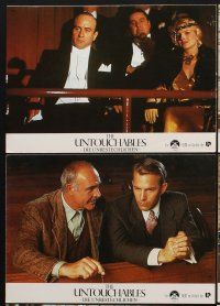 9p358 UNTOUCHABLES 8 German LCs '87 Kevin Costner, Robert De Niro, Sean Connery, Brian De Palma