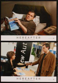 9p368 HEREAFTER 4 German LCs '10 directed by Eastwood, Matt Damon & Cecile De France!