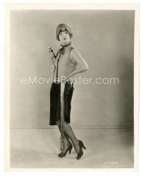 9r044 ALICE WHITE 7.75x9.75 still '20s full-length portrait in flapper girl outfit & accessories!