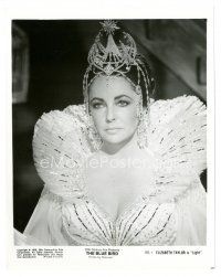 9r112 BLUE BIRD 8x10 still '76 best close up of Elizabeth Taylor in cool costume as Light!