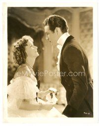 9r140 CAMILLE 8x10 still '37 romantic close up of Greta Garbo & Robert Taylor about to kiss!
