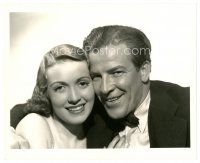 9r178 DANGEROUS ADVENTURE 8x10 still '37 Rosalind Keith & Don Terry by Bert Anderson, White Heat!