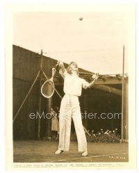 9r291 GINGER ROGERS candid 8x10 still '39 she excels at tennis because of her fancy footwork!