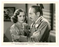 9r300 GOLDEN BOY 8x10 still '39 close up of Adolphe Menjou holding Barbara Stanwyck!