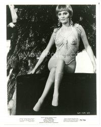 9r305 GRASSHOPPER 8x10 still '70 Jacqueline Bisset as Las Vegas showgirl in sexiest outfit!