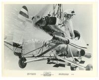 9r804 YOU ONLY LIVE TWICE 8x10 still '67 c/u of Sean Connery as James Bond in gyrocopter!