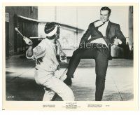 9r808 YOU ONLY LIVE TWICE 8x10 still '67 Sean Connery as James Bond fighting with bad guy!