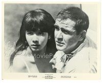9r805 YOU ONLY LIVE TWICE 8x10 still '67 c/u of Sean Connery as James Bond with Mie Hama!