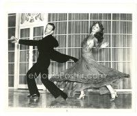 9r811 YOU'LL NEVER GET RICH 8x9.75 still '41 sexy Rita Hayworth dancing with Fred Astaire!