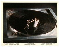9r123 BOY FRIEND color 8x10 still '71 Tommy Tune & Twiggy dancing on gigantic record!