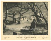 9r278 GHOST OF FRANKENSTEIN English FOH LC R40s cool image of Bela Lugosi as Ygor in graveyard!