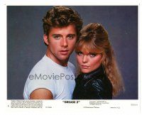 9r308 GREASE 2 8x10 mini LC #4 '82 best close up of Michelle Pfeiffer & Maxwell Caulfield!