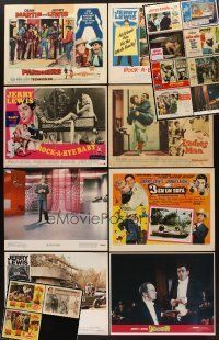 9s008 LOT OF 19 JERRY LEWIS LOBBY CARDS '50s-60s great images of the wacky comedian!