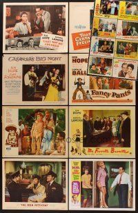 9s009 LOT OF 16 BOB HOPE LOBBY CARDS '50s-60s great images of the funnyman in many roles!