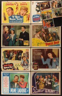 9s010 LOT OF 13 JOAN DAVIS LOBBY CARDS '40s-50s great images of the wacky comedienne!