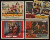 9s014 LOT OF 98 LOBBY CARDS '45 - '77 Johnny Reno, Not as a Stranger & many more!