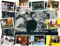 9s018 LOT OF 11 LOBBY CARDS '50s-80s a variety of titles from different decades!