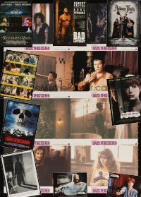 9s031 LOT OF 19 FOLDED GERMAN POSTERS AND LOBBY CARDS '91 - '92 Single White Female & more!