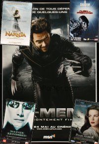 9s053 LOT OF 15 UNFOLDED FRENCH ONE-PANELS '00 - '06 X-Men III, Matrix Reloaded, Narnia & more!