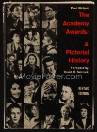 9s211 ACADEMY AWARDS: A PICTORAL HISTORY first edition hardcover book '64 photos from Oscar winners!