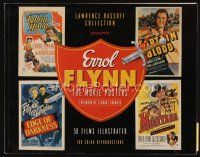 9s240 ERROL FLYNN: THE MOVIE POSTERS signed first edition softcover book '95 by Lawrence Bassoff!