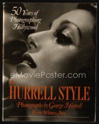 9s220 HURRELL STYLE first edition hardcover book '76 50 Years of Photographing in Hollywood!