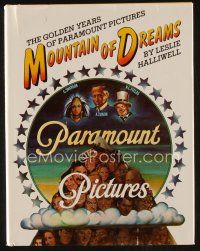 9s226 MOUNTAIN OF DREAMS first edition hardcover book '76 The Golden Years of Paramount Pictures!