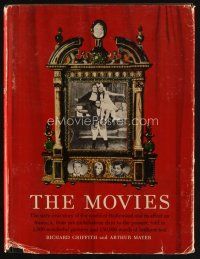 9s227 MOVIES Bonanza Books edition hardcover book '70s the classic history of motion pictures!