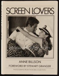 9s231 SCREEN LOVERS first U.S. edition hardcover book '88 photographs from thye Kobal Collection!
