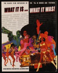 9s264 WHAT IT IS WHAT IT WAS second edition softcover book '98 The Black Film Explosion in the 70s!