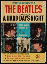 9s157 BEATLES English magazine 1964 official A Hard Day's Night one shot magazine!