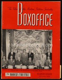 9s188 BOX OFFICE exhibitor magazine April 5, 1952 King of the Congo, Singin' in the Rain, Streetcar