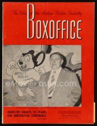 9s187 BOX OFFICE exhibitor magazine March 29, 1952 Streetcar Named Desire, Thief of Damascus!
