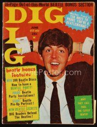 9s077 DIG magazine June 1964 why they call Paul McCartney the cutest Beatle!