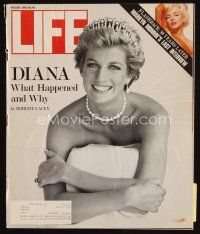 9s125 LIFE MAGAZINE magazine August 1992 Princess Diana, Marilyn Monroe's last interview!