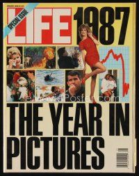 9s123 LIFE MAGAZINE magazine January 1988 The Year in Pictures special issue!