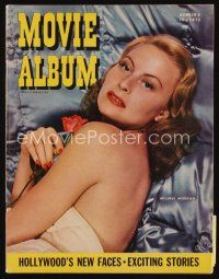 9s087 MOVIE ALBUM magazine December 16, 1942 best close up of sexy Michele Morgan!