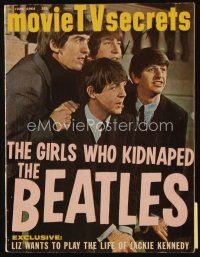 9s090 MOVIE TV SECRETS magazine June 1964 The Girls Who Kidnapped the Beatles!