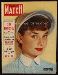 9s155 PARIS MATCH French magazine September 15, 1951 super young Audrey Hepburn!