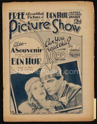 9s161 PICTURE SHOW English magazine October 29, 1927 Ramon Novarro & May McAvoy in Ben-Hur!