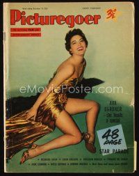 9s182 PICTUREGOER English magazine November 19, 1955 sexiest Ava Gardner heads a special!