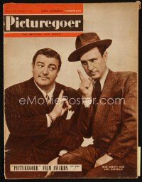 9s180 PICTUREGOER English magazine November 5, 1949 great portrait of Bud Abbott & Lou Costello!